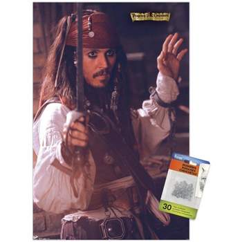 Trends International Disney Pirates: Black Pearl - Jonny Depp Unframed Wall Poster Prints