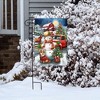 Briarwood Lane Winter Garden Flag 12x18 For Outdoor Country Snow Day For Winter Garden Flag Flags For Outside - 4 of 4