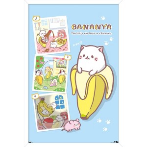 Trends International Bananya - Collage Framed Wall Poster Prints - 1 of 4