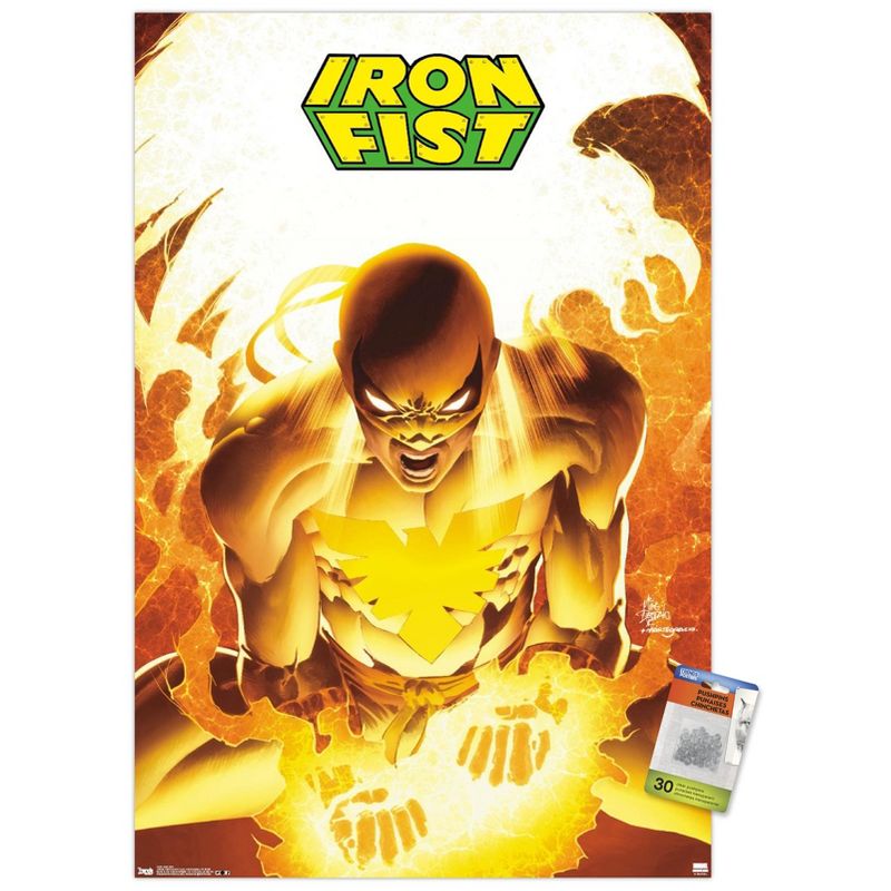 Trends International Marvel Comics - Iron Fist Unframed Wall Poster Prints, 1 of 7
