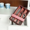 The Queen's Treasures 18 Inch Doll 13 Piece Utensil Set and Wooden Holder - 2 of 4