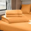 Nestl RV Queen Sheets, Super Soft 4PC Microfiber Sheet Set for Camper, Short Queen Sheets - 2 of 4