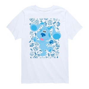Boys' - Blue's Clues & You! - Blue Waves Hello Short Sleeve Graphic T-Shirt - 1 of 3