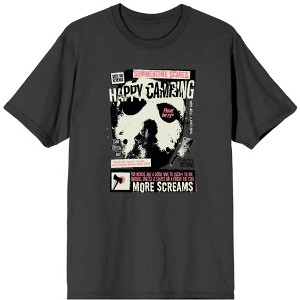 Friday the 13th Broken Mirror and Bloody Mask Men's Short Sleeve Tee - 1 of 2