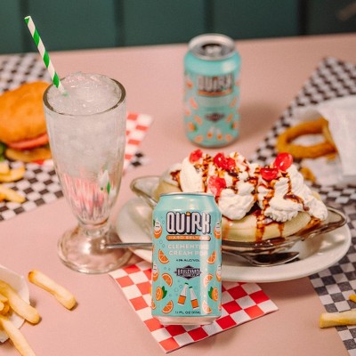 Quirk Fountain Fizz Hard Seltzer - 12pk/12 fl oz Cans