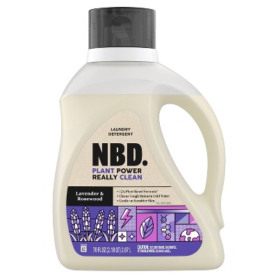 NBD Lavender & Rosewood Liquid Laundry Detergent - 70 fl oz