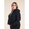 POPLINEN Betty Modal Hoodie - Black - 4 of 4