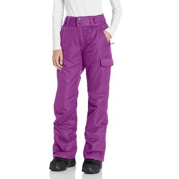 Empyre Pants Women Medium Purple Snowboarding Ski Cargo 10000 MM