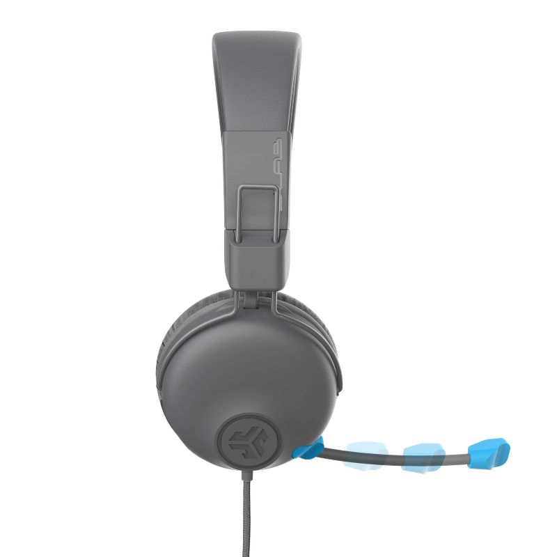 JLab JBuddies Learn Wired Kids Headphones - Gray/Blue, 5 of 12