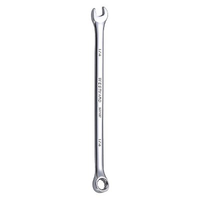 Westward  Combo Wrench,SAE,Rounded,1/4" 53YV97
