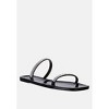 Fenta Diamante Detail Jelly Women Flats - 2 of 4