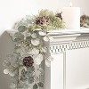 Sullivans Artificial 5 ft. Eucalyptus & Pinecone Garland, Green - 3 of 4