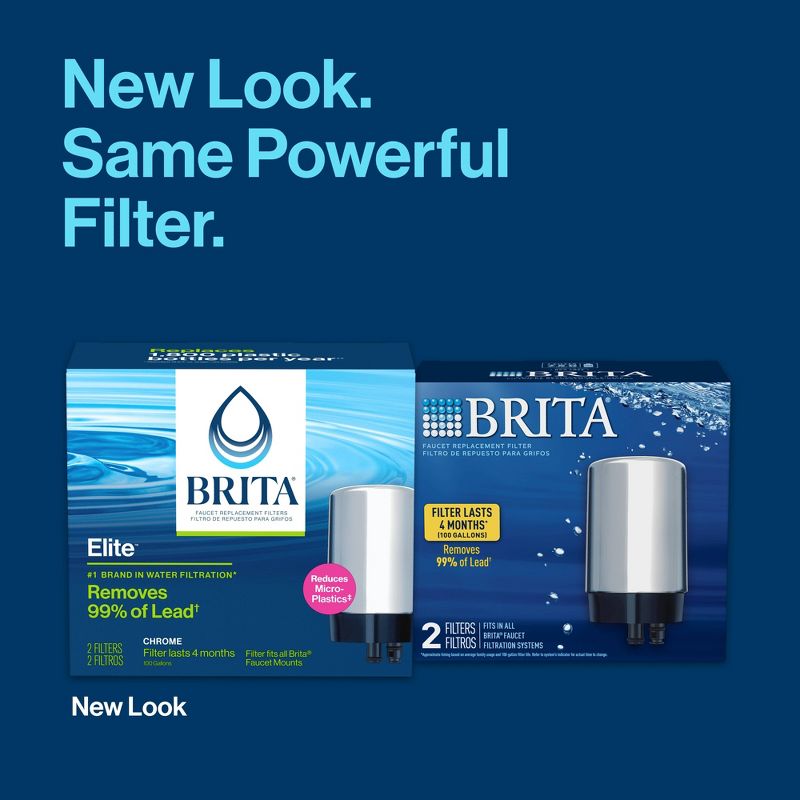 Brita Replacement Water Filters for Brita Tap Faucet Mounts, 4 of 17