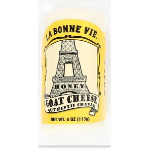La Bonne Vie Honey Goat Cheese Log - 4oz - 1 of 2