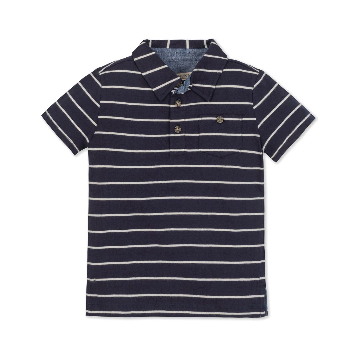 Boys' Organic Short Sleeve Jersey Polo, Kids