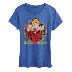 Women's - Home Alone - Movie Poster Short Sleeve Graphic T-Shirt - 1 of 4