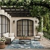 Nourison Garden Oasis Floral Flatweave Indoor Outdoor Rug - 3 of 4