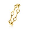 Pure Collection by Ross-Simons Italian 14kt Yellow Gold Geometric Ring - 3 of 4