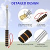 Unique Bargains Stainless Steel Handheld Anti-Slip Grip Flag Pole 9.84 Feet 1 Pc - 4 of 4