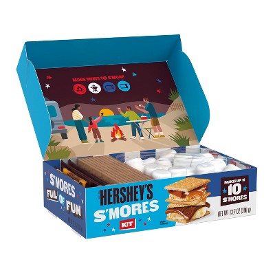 HERSHEY'S Milk Chocolate with Caramel S'mores Kit - 13.7oz