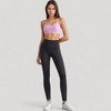 Anna-Kaci Active Women's Scoop Neck Sports Bra Top with Adjustable Thin Straps and Seamless Lightweight Fabric - 4 of 4