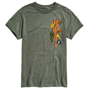 Men's - Marvel - Strange Tales Stacked Short Sleeve Graphic T-Shirt - 1 of 4