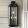Generation Lighting Pediment 24" High Zinc 3-Light Outdoor Wall Light - 2 of 4