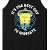 Men's - SpongeBob SquarePants - The Best Day To Namaste Graphic Tank Top - 2 of 4