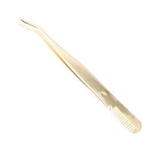 Unique Bargains Women's Eyelash Extension Tweezers with Combs 1 Pc - 1 of 3