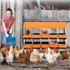 Chicken Nesting Box, Metal Nest Boxes for Chicken, Chicken Laying Box with Chicken Perch, Roll Away Nest Box for Chicken Coop - 3 of 4