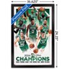 Trends International NBA Boston Celtics - 2024 NBA Finals Champions Framed Wall Poster Prints - 3 of 4