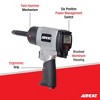 AIRCAT 1450-2: 1/2-Inch Impact Wrench with 2-Inch Extended Anvil 1,000 ft-lbs - 2 of 4