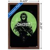 Trends International Call of Duty: Modern Warfare 2 - Ghost Emblem Framed Wall Poster Prints - 3 of 4