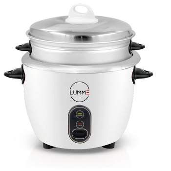 Aroma Housewares 160oz Rice Cooker & Food Steamer Arc-360-ngp Refurbished  White : Target