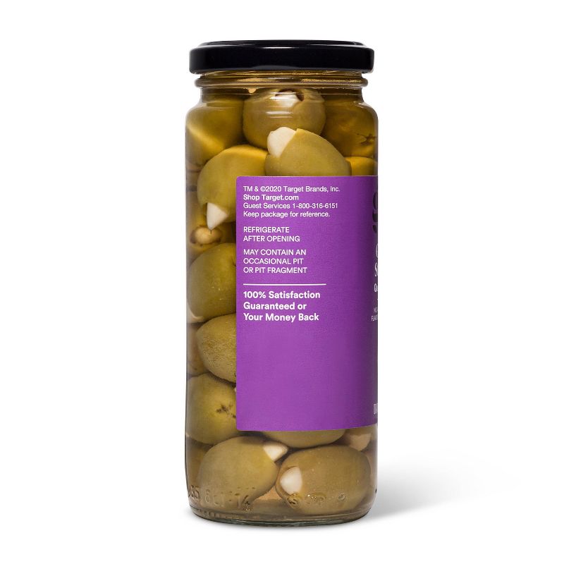 Garlic Stuffed Queen Olives - 7oz - Good &#38; Gather&#8482;, 3 of 5