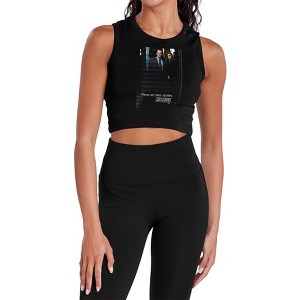 Women's Law and Order Svu Svu Sleeveless Crop Top Tank - 1 of 4