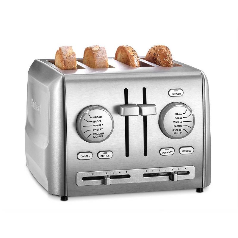 Cuisinart 4-Slice Custom Select Toaster - Silver - CPT-640P1, 4 of 6
