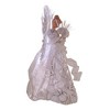 Kurt Adler 18" White and Silver Fiber-Optic LED Angel Treetop - 4 of 4