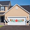 Big Dot of Happiness Tropical Luau - Hawaiian Beach Party Decorations - Aloha - Outdoor Letter Banner - 2 of 4