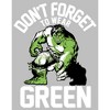 Women's Marvel St. Patrick's Day Hulk Wears Green T-Shirt - 2 of 4