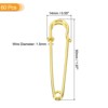 Unique Bargains Metal DIY Blankets Crafts Brooch Making Home Sewing Large Safety Pins 60 Pcs - 2 of 4