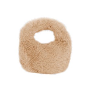 Anna-Kaci Women's Cute Plush Fur Handbag with Soft Textured Design - 1 of 4