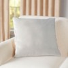 The Lakeside Collection Velvet Accent Pillow - Decorative 20" Throw Pillow for Couch or Bed - 2 of 2