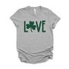 Simply Sage Market Love Clover Puff  Short Sleeve Tee - 2 of 4