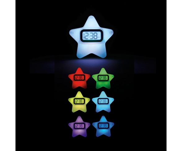 Star Time Table Clock White - Capello