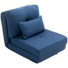 NicBex Bean Bag Chair Convertible Flip Chair Lazy Floor Sofa with Adjustable Backrest for Living Room, Bedroom - 2 of 4