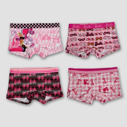 Girls' Barbie 7pk Underwear - 6 : Target