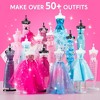 Joyfy Fashion Design Sewing Kit for Kids, 400 Pcs DIY Sewing Crafts with 3 Mannequins, Art and Crafts Toys Ideal Gifts for Girls Aged 8 to 12 - 3 of 4