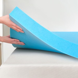 3" Medium Gel Memory Foam Mattress Topper - 1 of 4