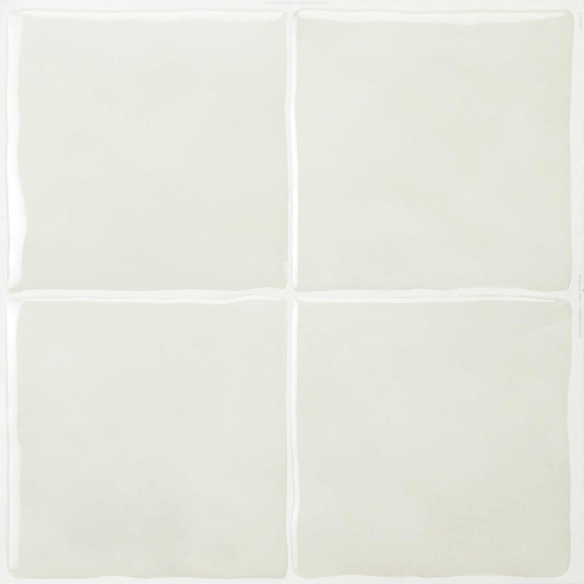 Smart Tiles Zellige Oia Peel and Stick Backsplash Tiles Light Beige